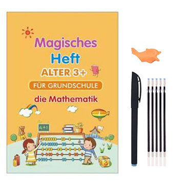 MagicWrite™ Schreibheft - So macht Schreiben und Rechnen lernen Spaß!