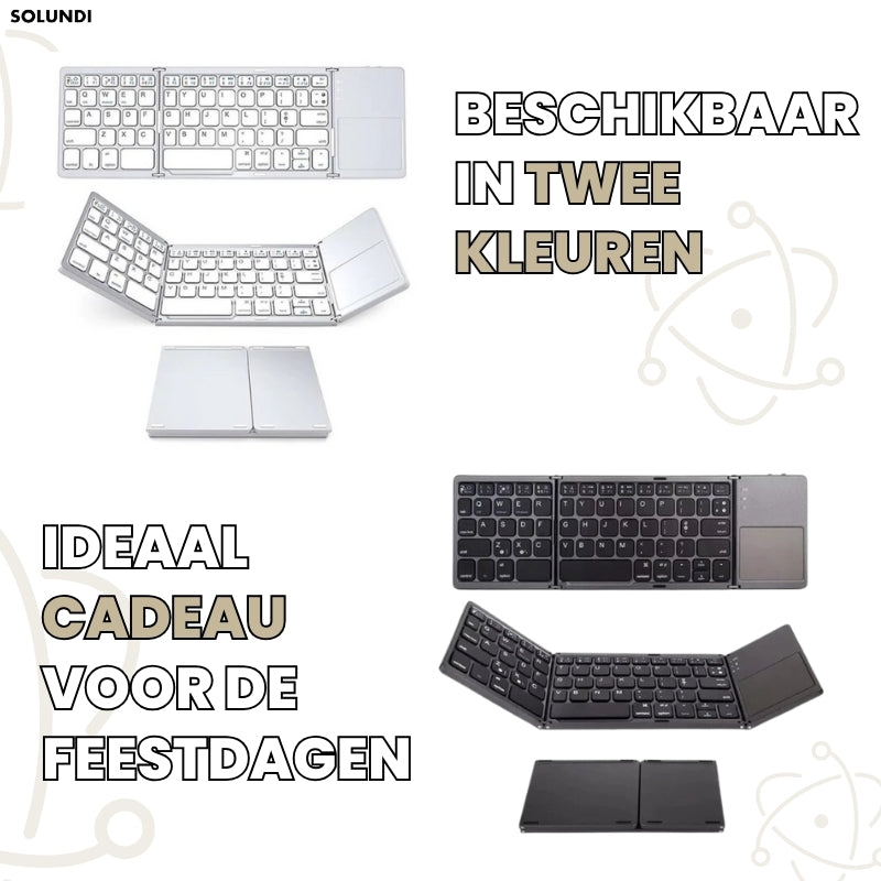 Lovandi EasyType™ - Kabellose Tastatur mit Touchpad