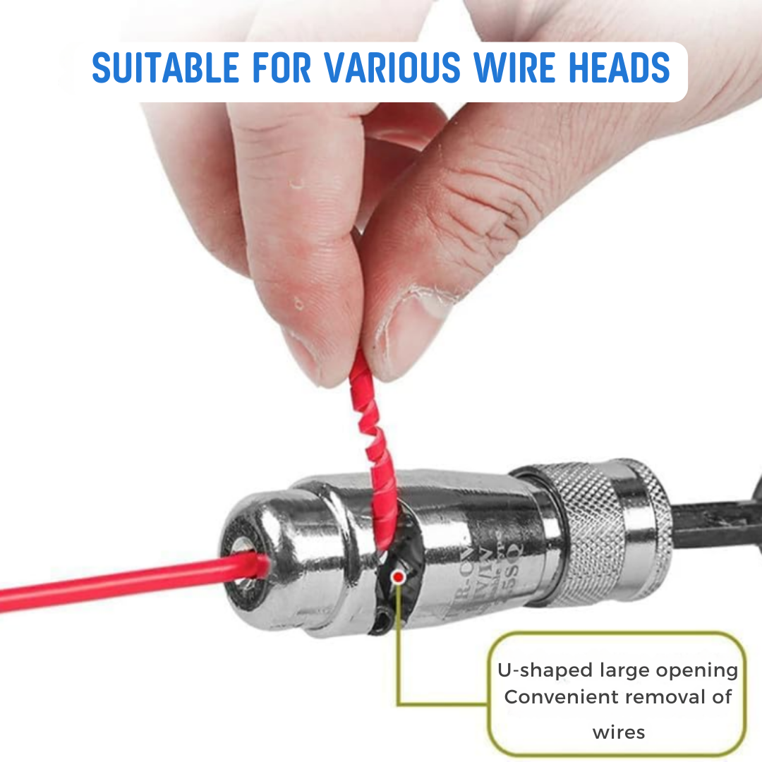 Lovandi DrillWiring™ - Abisolieren und Verdrehen des Steckers