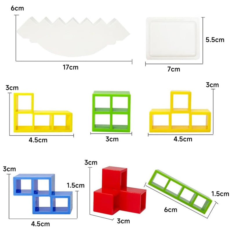 Tetromino™ Magnetisches Tetris-Spielset - Kreativität und kritisches Denken freisetzen