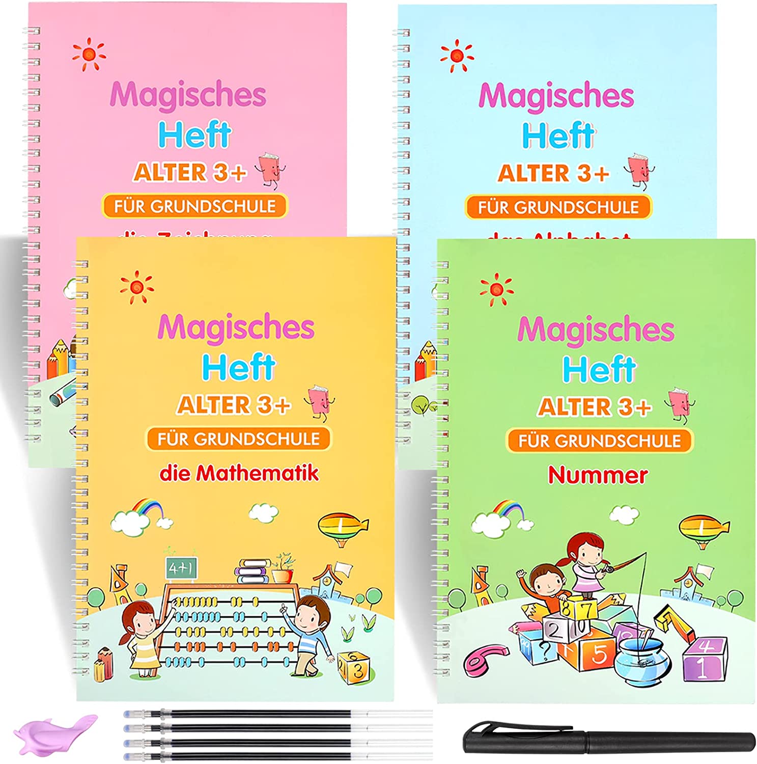 MagicWrite™ Schreibheft - So macht Schreiben und Rechnen lernen Spaß!