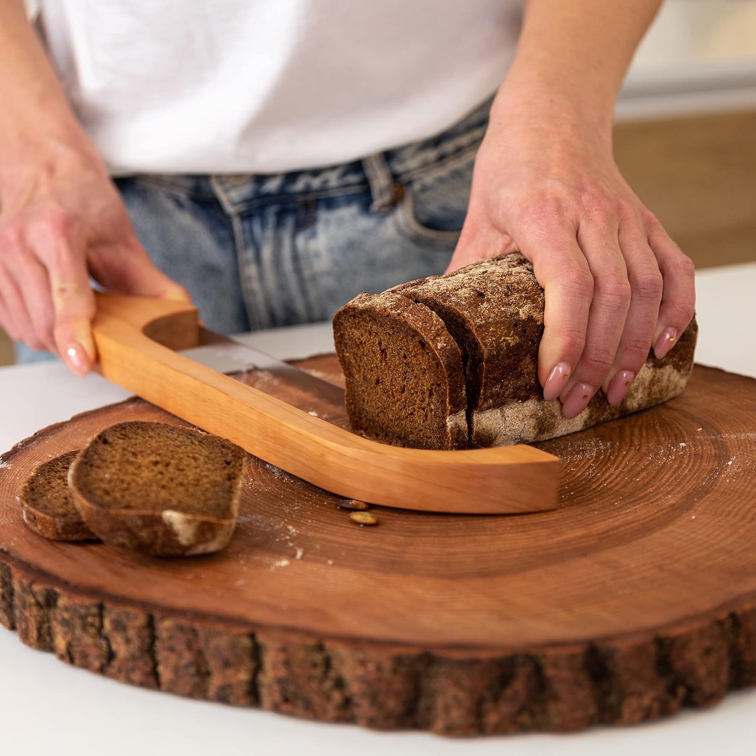 Lovandi CrumbSlicer™ - Brotbogen Messer