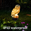 Lovandi GardenOwl™ - Wasserfeste Harz-Eule