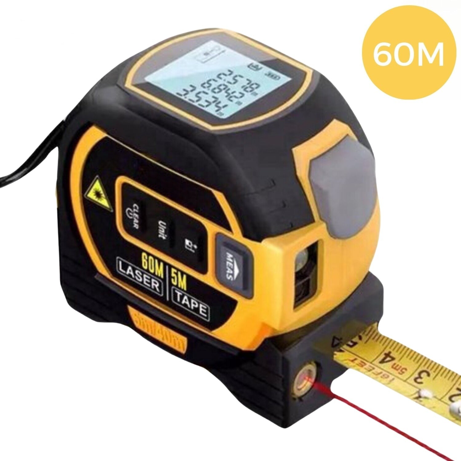 Lovandi MeasureMax™ - 3-in-1 Laser-Bandmaß