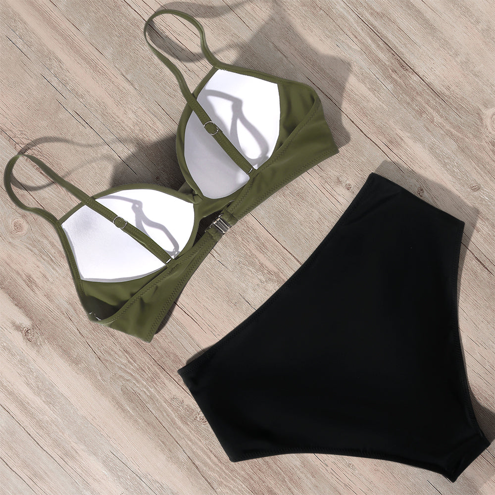 Elle&Vire® Lana - Eleganter Sommerbikini 2023 mit hoher Taille!