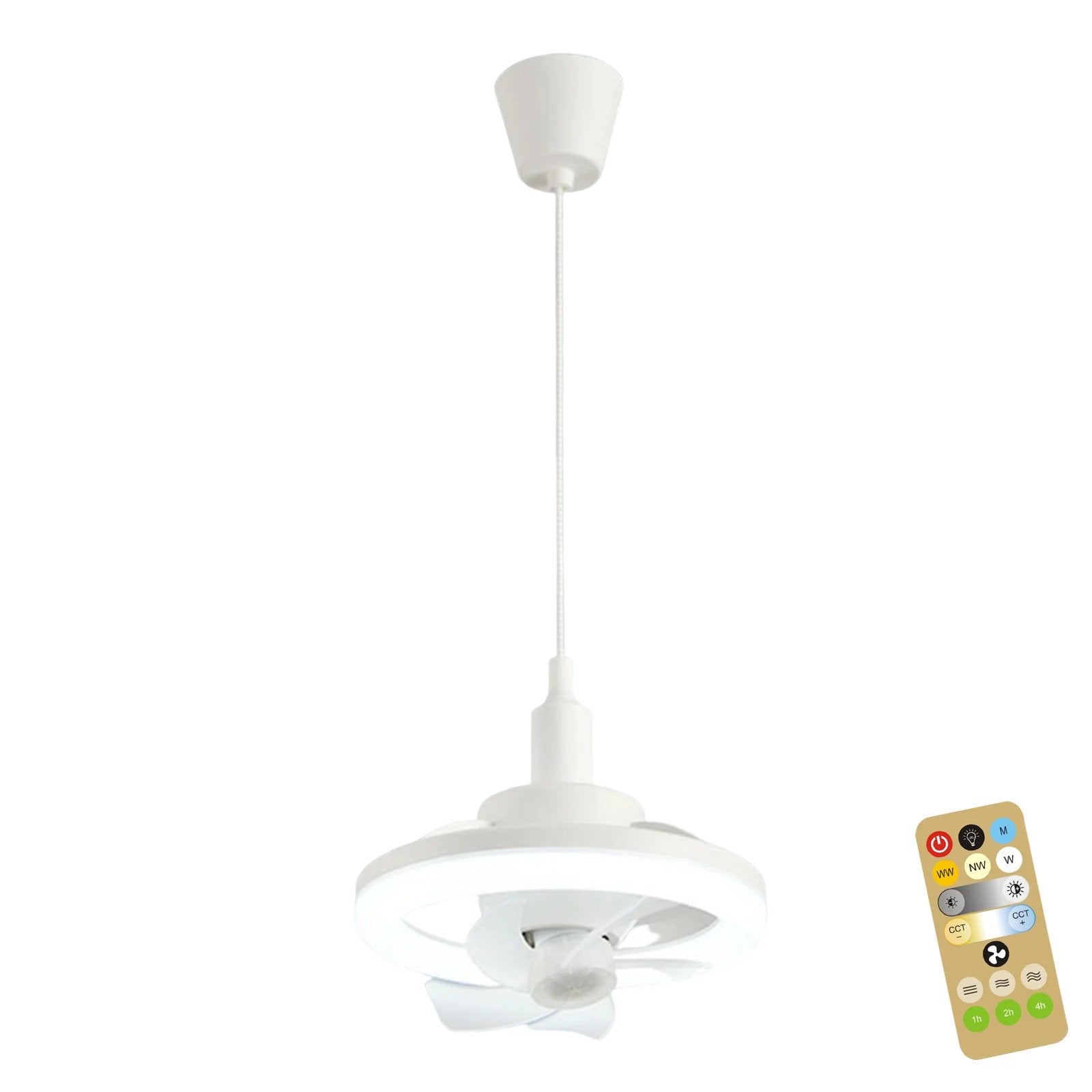 Lovandi Cool Illumi™ - 2 IN 1 LED-Licht und Schwenkkopfventilator