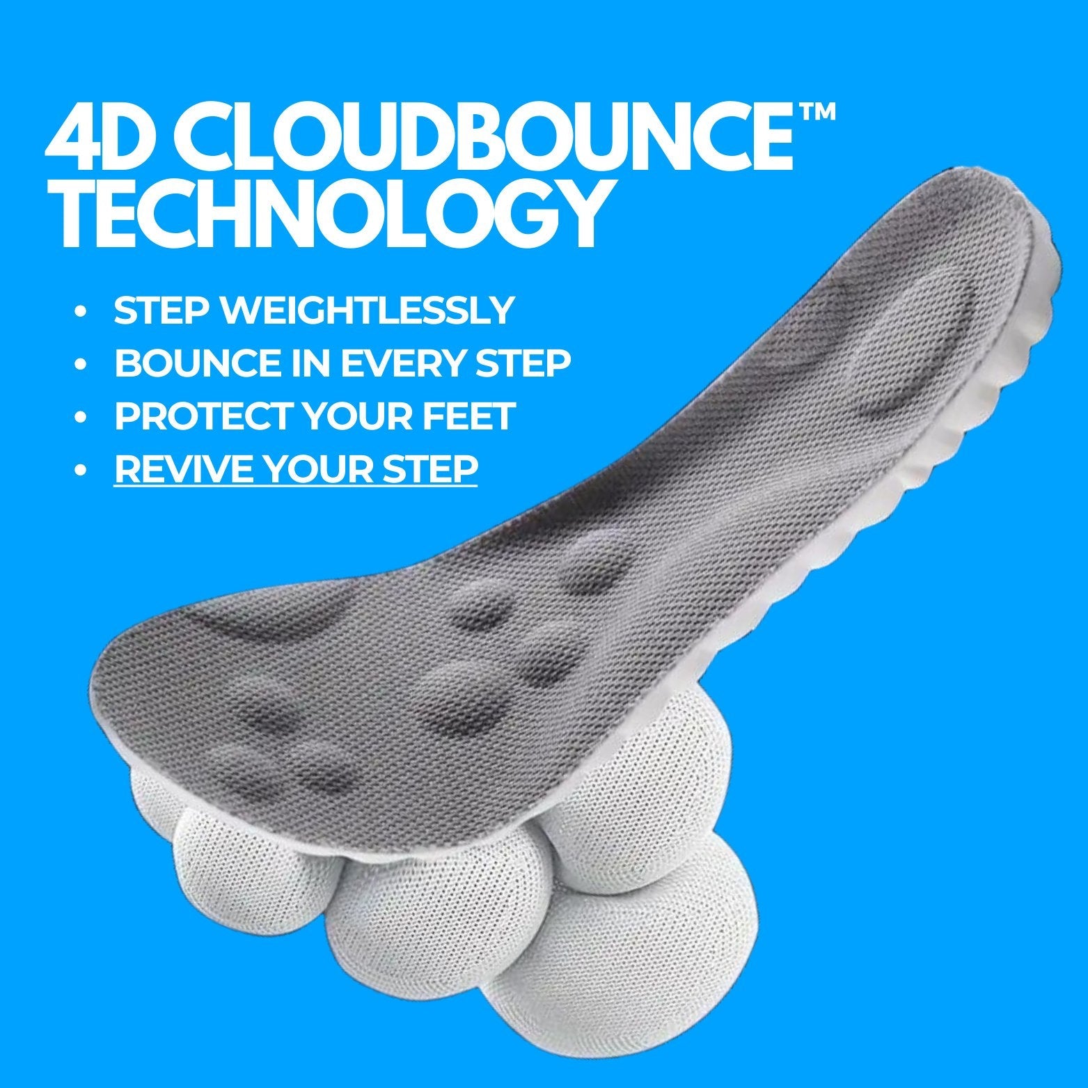 Lovandi CloudStep™ - 4-D Wolke Bounce Sohle