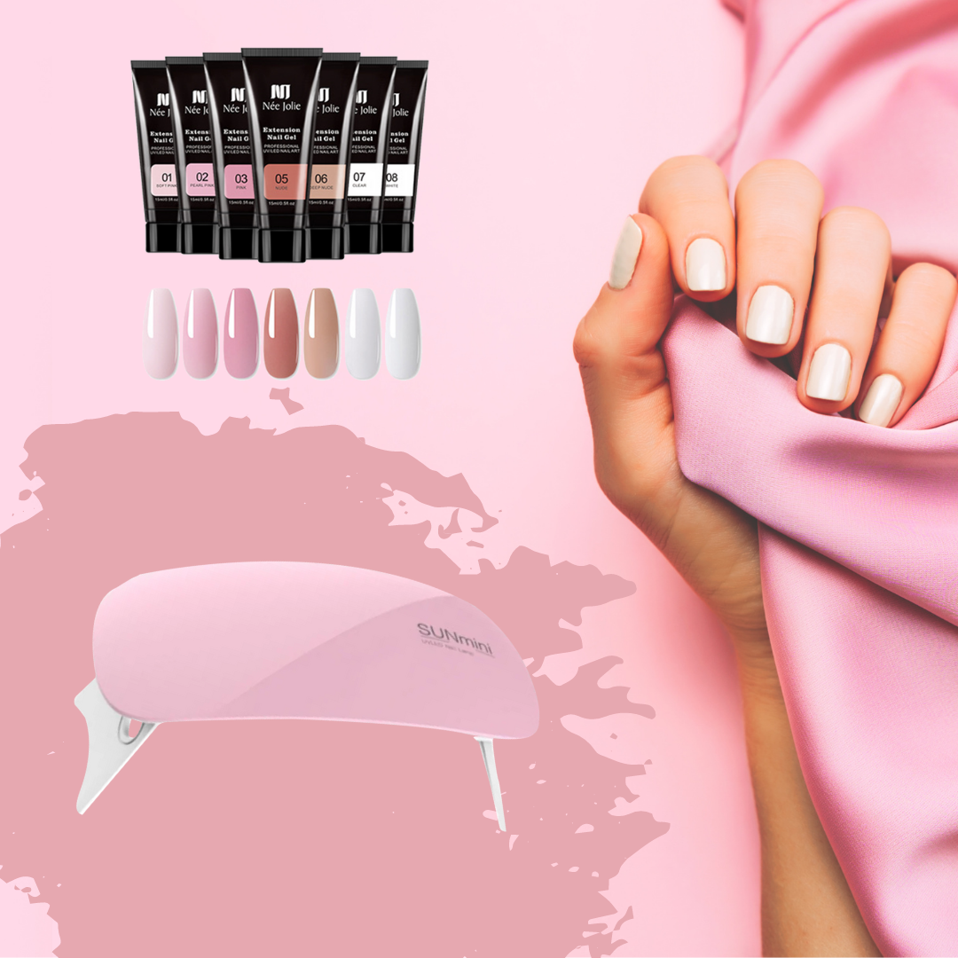 NaturePolished™ | Polygel-Nagelset für Zuhause (Mit GRATIS UV-Lampe)