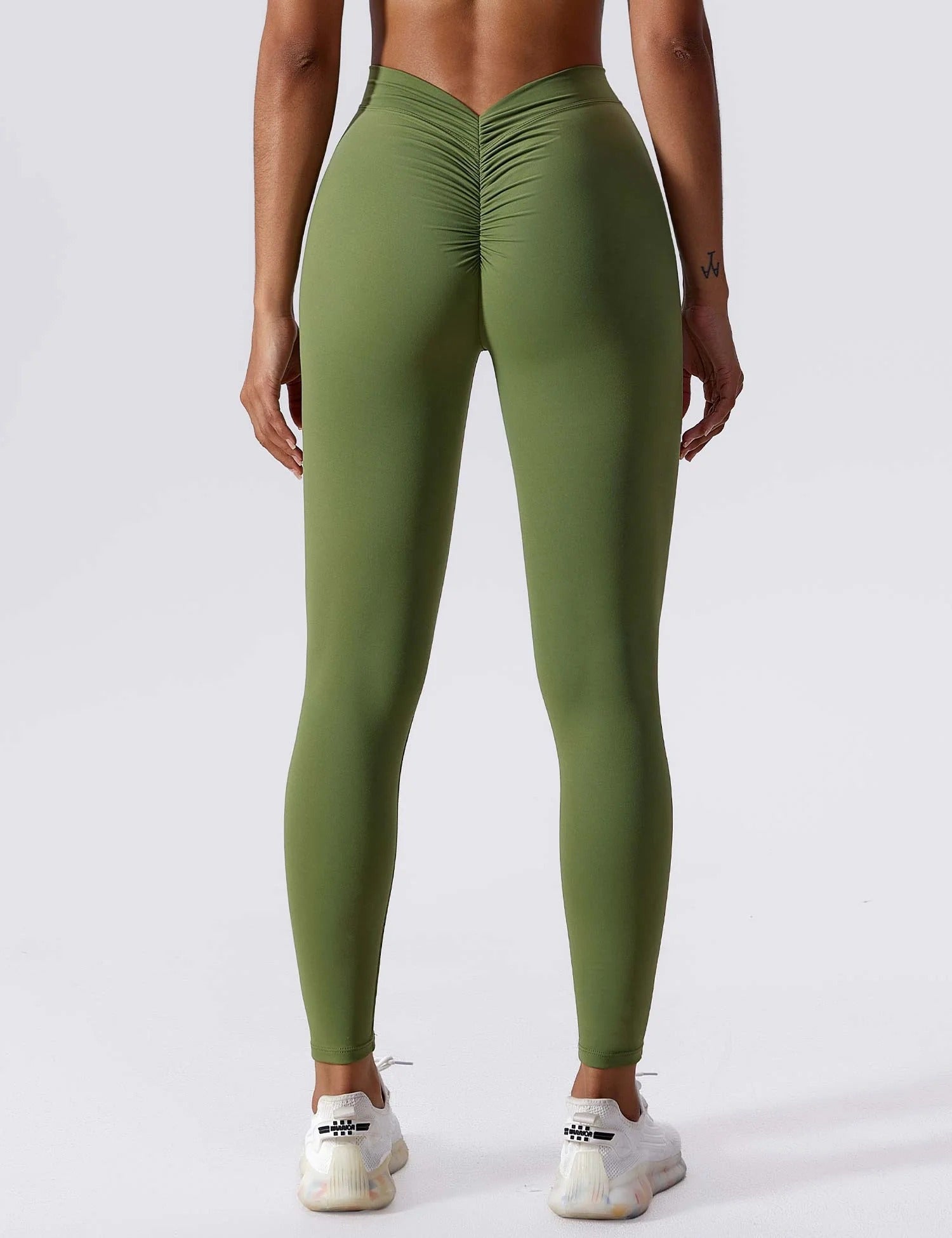 Lovandi Vera Off™ - Formende Leggings mit V-Rücken und Rüschen