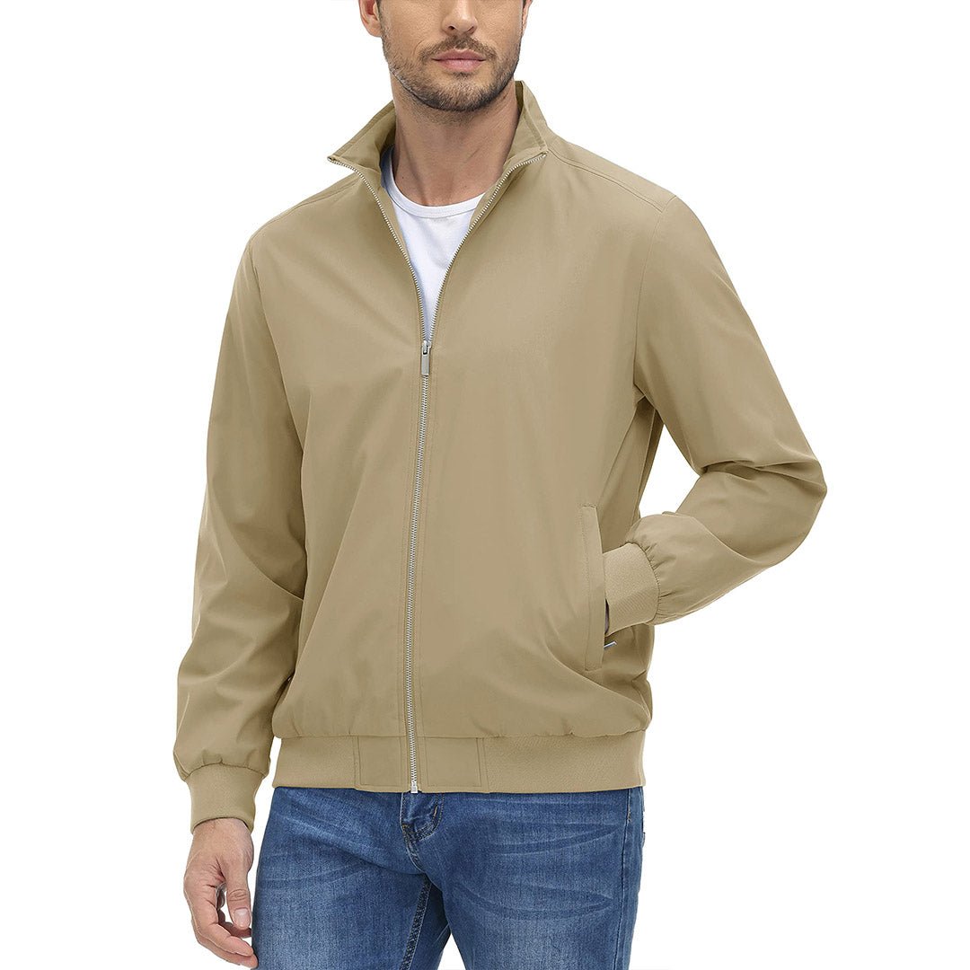 Men's Lightweight Casual Bomber Jacket