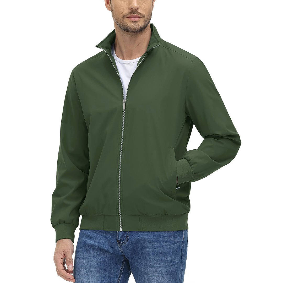 Men's Lightweight Casual Bomber Jacket